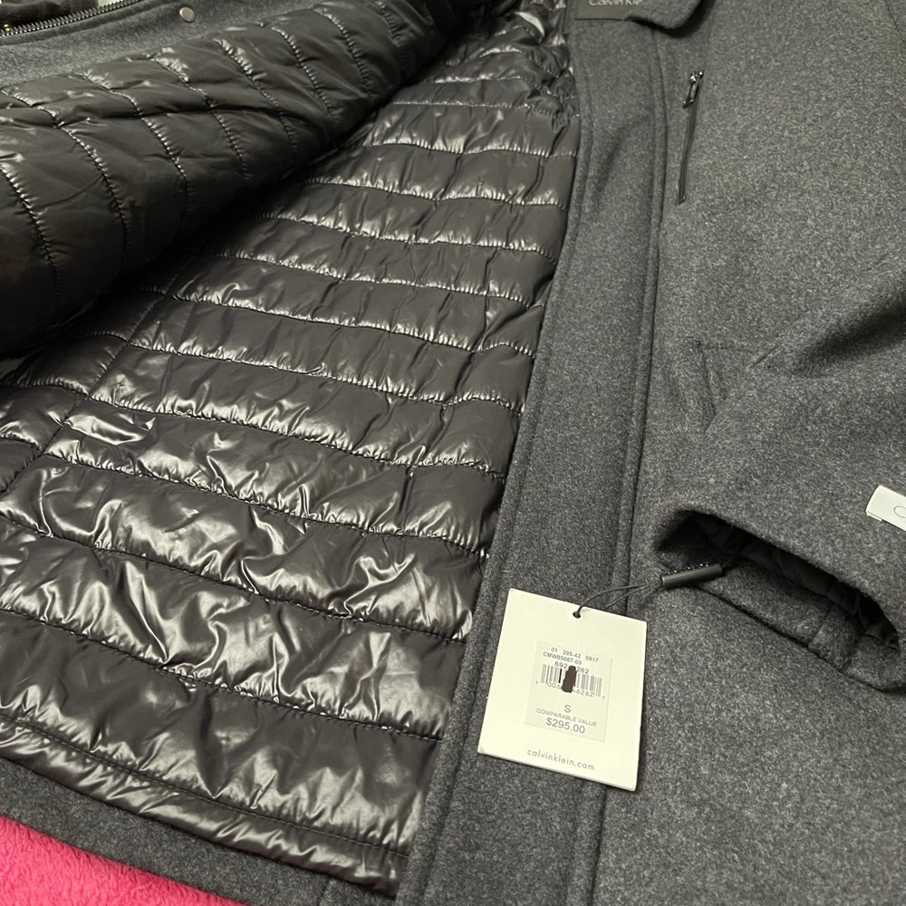 Calvin Klein Wool Jacket, Mens sz: Small - Picture 6 of 8